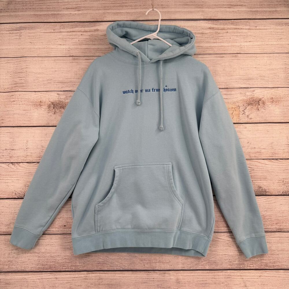 Seven Emotions Watch Over Me‎ from Heaven Hoodie Sweatshirt Adult L Light Blue